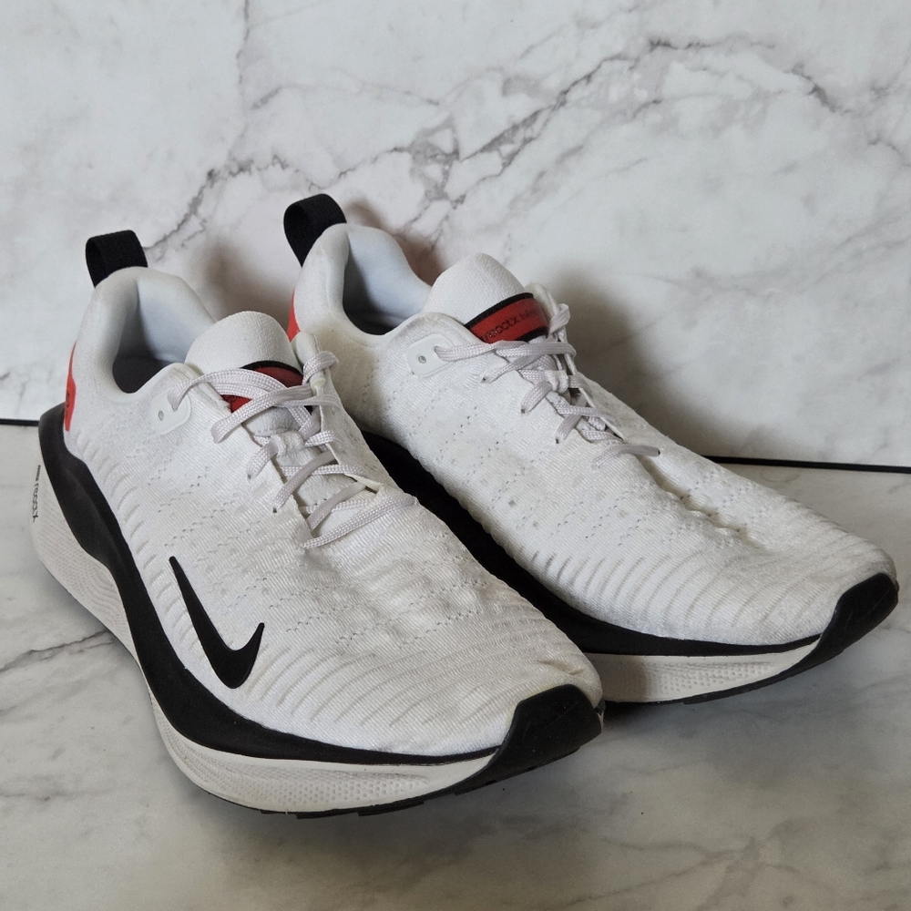 Nike ReactX Infinity Run 4 White Black Light Crimson Men Sneakers Shoes 13 - Picture 2 of 9